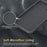 For iPhone 13 Case Compatible with MagSafe Metal Kickstand PC + Silicone Phone Cover - Grey - 4