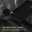 For iPhone 14 Case Compatible with MagSafe Rotating Metal Kickstand PC + Silicone Phone Cover - Black - 5