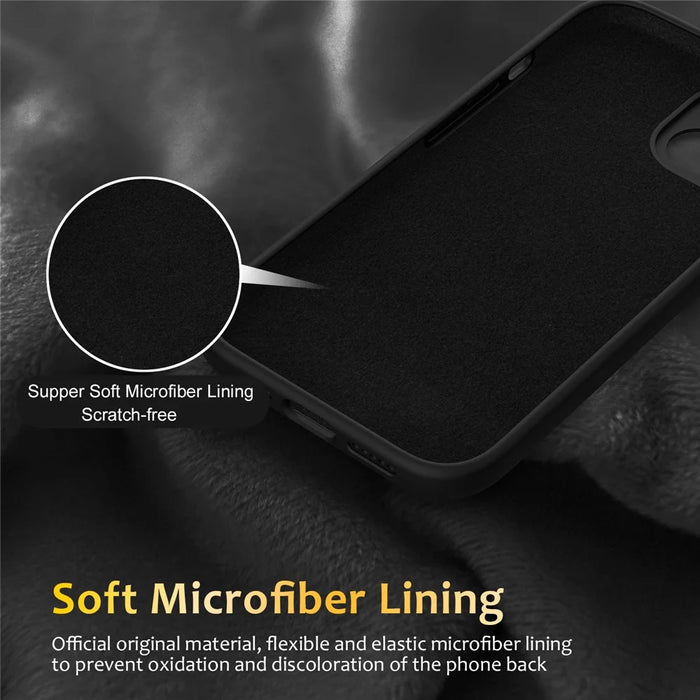 For iPhone 14 Case Compatible with MagSafe Rotating Metal Kickstand PC + Silicone Phone Cover - Black - 5
