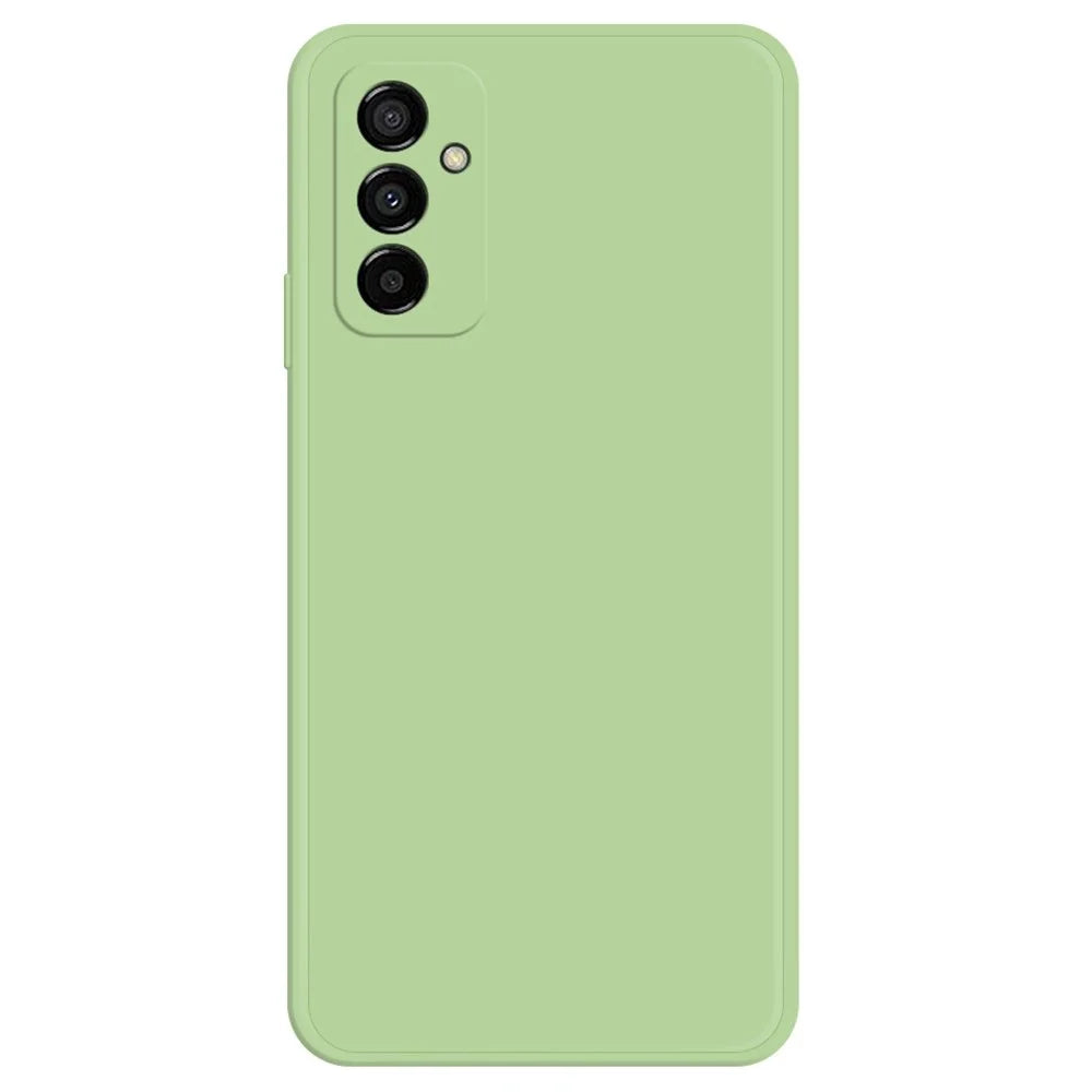 For Samsung Galaxy M23 5G / F23 5G Case Drop Resistant Rubberized TPU Straight Edge Phone Back Cover - Green - 1