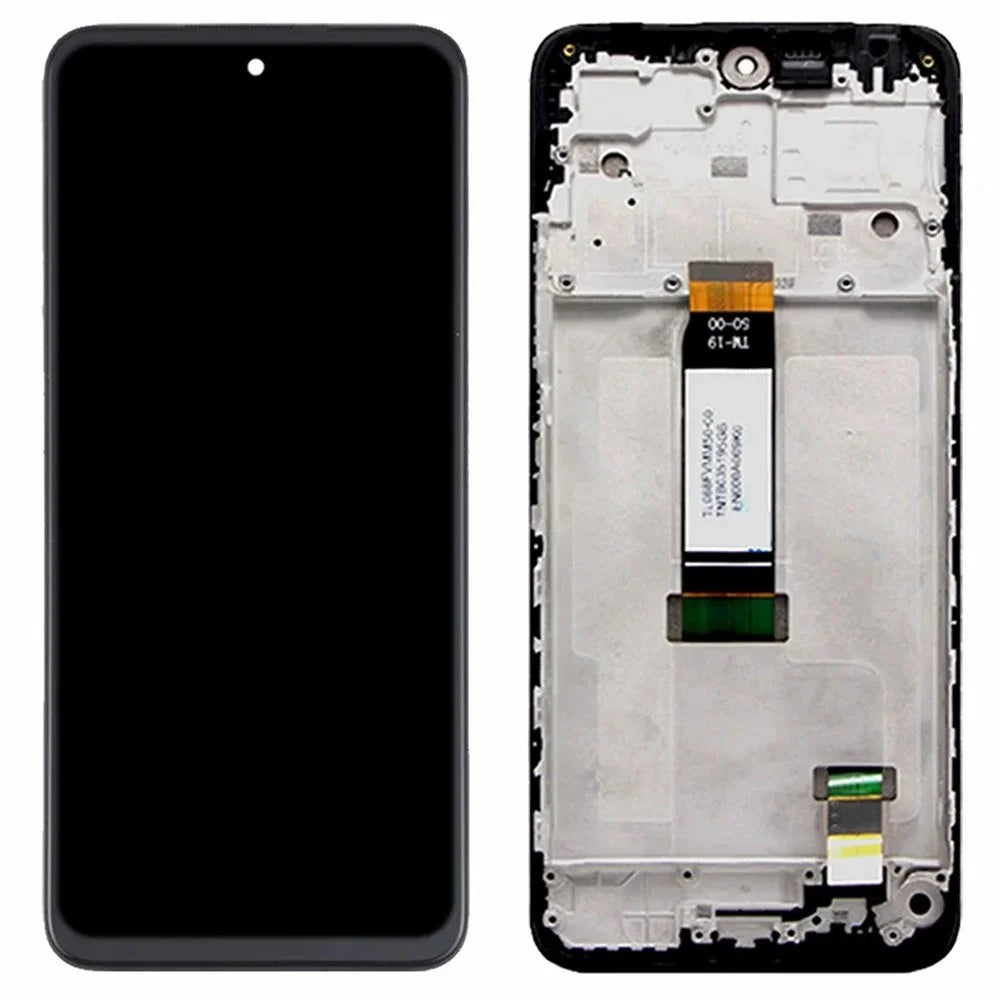 For Xiaomi Poco M6 4G OEM Grade S IPS LCD Screen and Digitizer Assembly + Frame (Without Logo) - 1