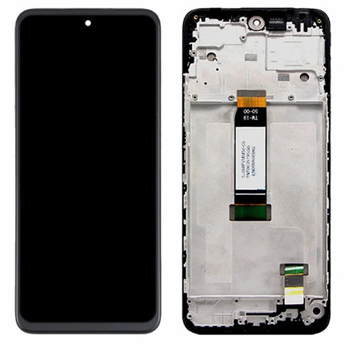 For Xiaomi Poco M6 4G OEM Grade S IPS LCD Screen and Digitizer Assembly + Frame (Without Logo) - 1