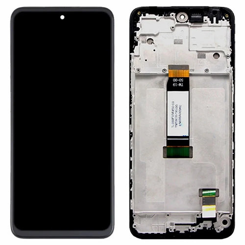 For Xiaomi Poco M6 4G Grade B LCD Screen and Digitizer Assembly + Frame (Without Logo) - 1
