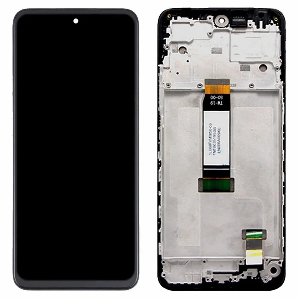 For Xiaomi Poco M6 4G Grade B LCD Screen and Digitizer Assembly + Frame (Without Logo) - 1