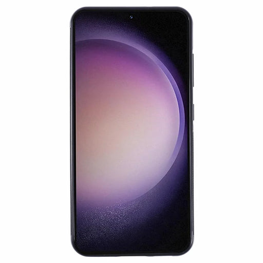 For Samsung Galaxy S23+ Magnetic Case Forged Texture Aramid Fiber+TPU Anti-Slip Phone Cover - Purple - 2