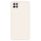 Cell Phone Back Cover for Samsung Galaxy A22 5G (EU Version), Fall Prevention Straight Edge Rubberized TPU Phone Case with Microfiber Lining - Beige - 1
