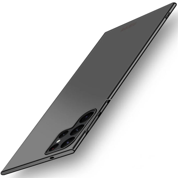 MOFI For Samsung Galaxy S25 Ultra Phone Case  Shield Matte Series Ultra Slim PC Protective Cover - Black - 1