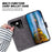 For Samsung Galaxy S24+ Case Ultra-Thin PU Leather + TPU Phone Cover with Card Slot - Black - 2