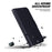 For Samsung Galaxy S24+ Case Ultra-Thin PU Leather + TPU Phone Cover with Card Slot - Black - 5