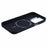 For iPhone 14 Pro Max Case Compatible with MagSafe Carbon Fiber Texture Water-Transfer PC Phone Cover - Black - 5