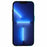 For iPhone 13 Pro Max Case Compatible with MagSafe Carbon Fiber Texture Water-Transfer PC Phone Cover - Blue+Black Stripes - 2