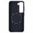 For Samsung Galaxy S23+ Case Magnetic Case Carbon Fiber Texture Water-Transfer PC Phone Cover - Black - 2