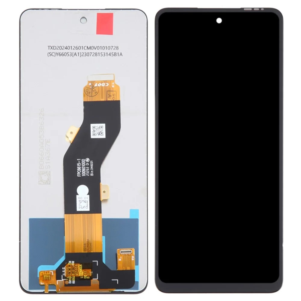 For itel S24 S667LN Grade C LCD Screen and Digitizer Assembly Replacement Part (Without Logo) - 1