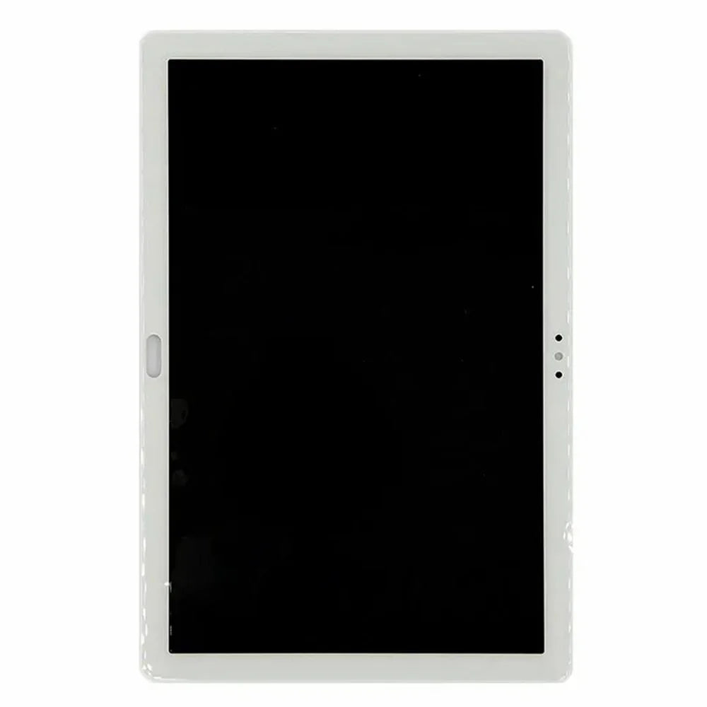 For Huawei Mediapad M5 Lite 10.1 BAH2-L09, BAH2-W09, BAH2-W19, BAH2-AL10 Grade C LCD Screen and Digitizer Assembly Part (Without Logo) - White - 1