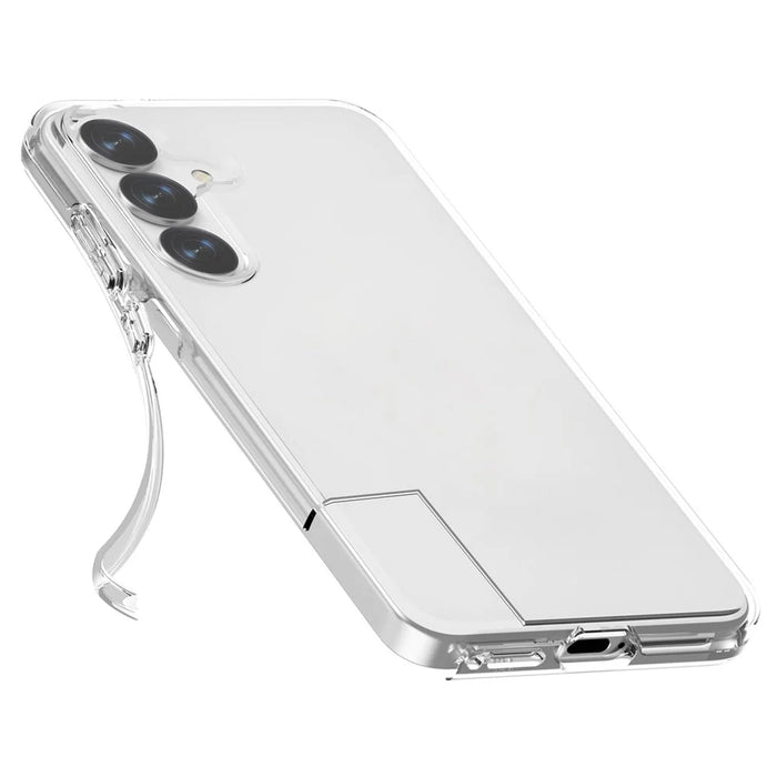 For Samsung Galaxy S25 Case PC + TPU Shockproof Clear Phone Cover - Transparent - 2