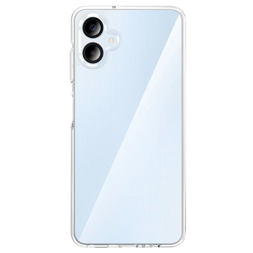 For Samsung Galaxy A06 4G Case PC + TPU Shockproof Clear Phone Cover - Transparent - 5