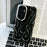 For Samsung Galaxy A55 5G Case Hollow Flame Design Electroplated TPU Phone Cover - Black - 2