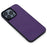 VILI TH Series Protective Case for iPhone 14 Pro Shockproof Phone Case Anti-Fall PU Leather Coated TPU Phone Cover - Purple - 2