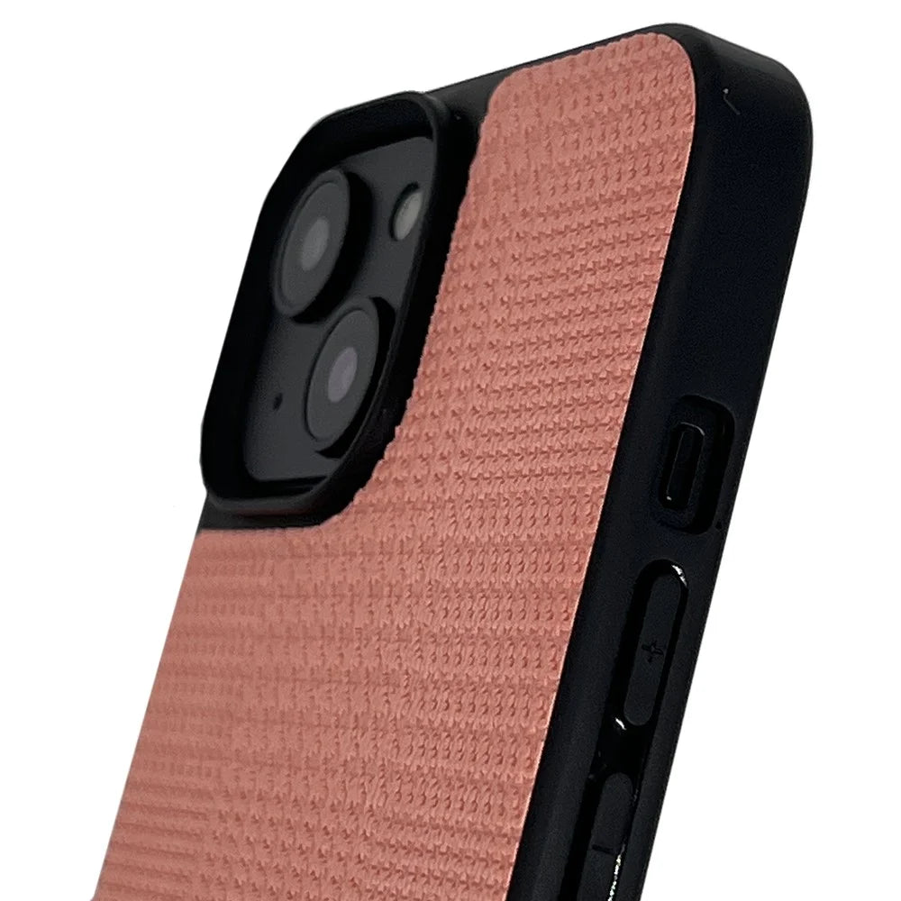 VILI TH Series Anti-Scratch Phone Case for iPhone 14 Plus Shockproof Case Protective PU Leather Coated TPU Phone Cover - Pink - 2