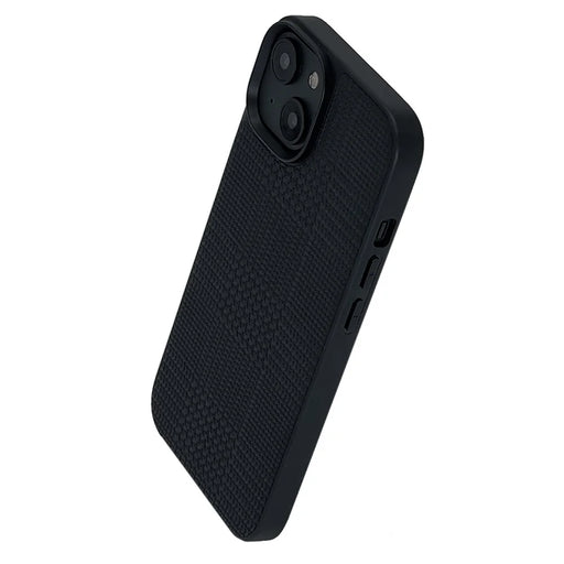 VILI TH Series Shockproof Case for iPhone 14 Anti-Drop Phone Case PU Leather Coated TPU Protective Phone Cover - Black - 2