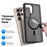 DUX DUCIS For Samsung Galaxy S25 Ultra Case  Yind Series PC+TPU Phone Cover Magnetic Case - Black - 7