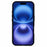 For iPhone 16 Case PC+TPU Drop Defend Phone Cover with Ring Kickstand - Black - 2
