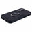 For iPhone 16 Case PC+TPU Drop Defend Phone Cover with Ring Kickstand - Black - 5