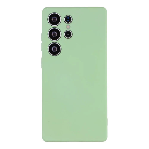 For Samsung Galaxy S25 Ultra Case Arc Edge 2.0mm TPU Protective Phone Cover - Green - 1