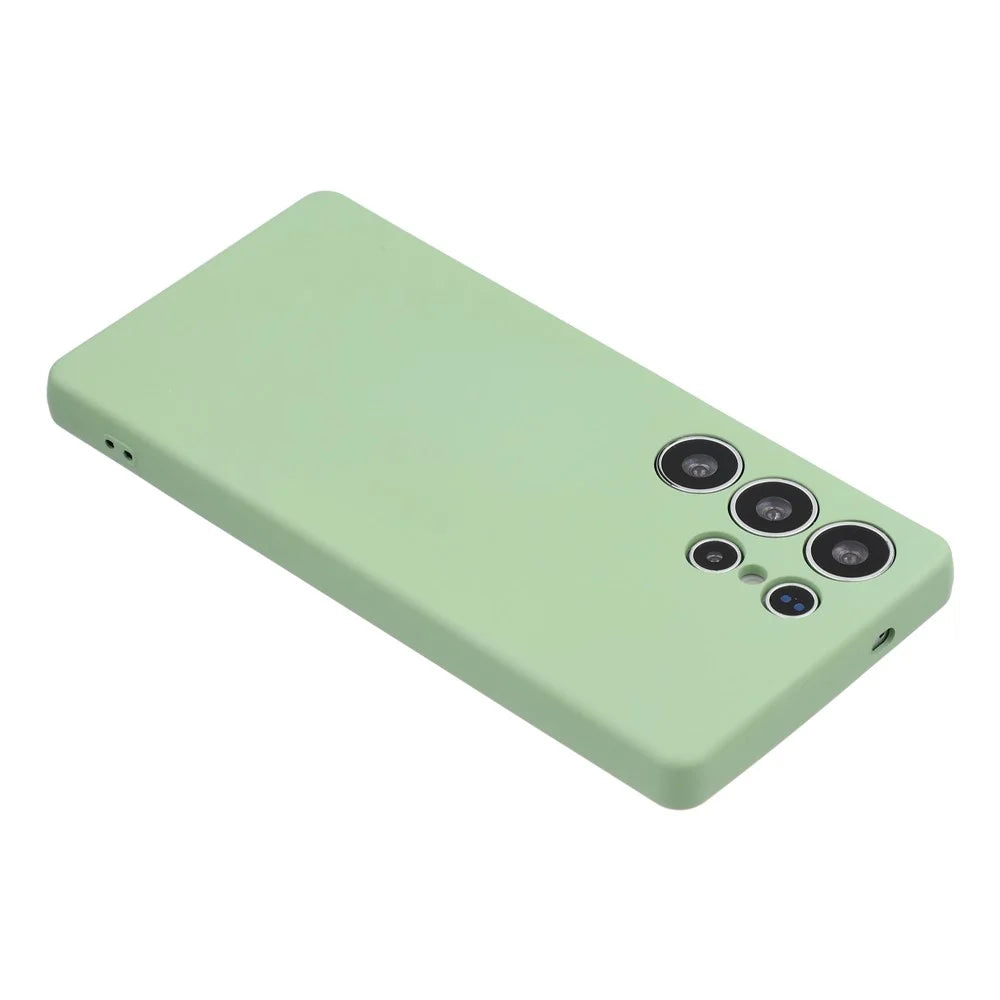 For Samsung Galaxy S25 Ultra Case Arc Edge 2.0mm TPU Protective Phone Cover - Green - 5