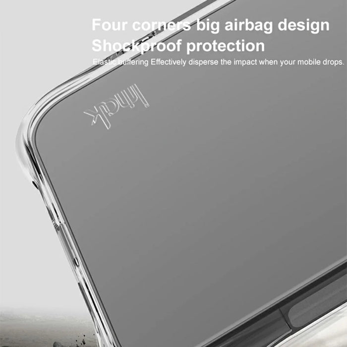 IMAK For HMD Skyline Case TPU Phone Cover Airbag Shockproof Protection - Transparent - 4
