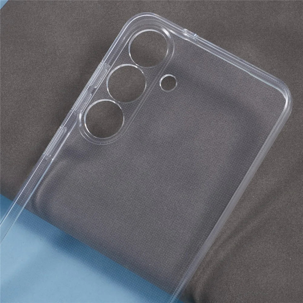 For Samsung Galaxy S25 Case Watermark-Free 2.0mm Clear Phone TPU Cover - 4