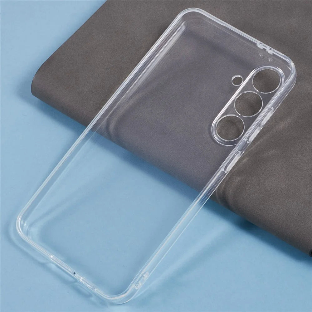 For Samsung Galaxy S24 FE Case Watermark-Free 2.0mm Clear Phone TPU Cover - 3