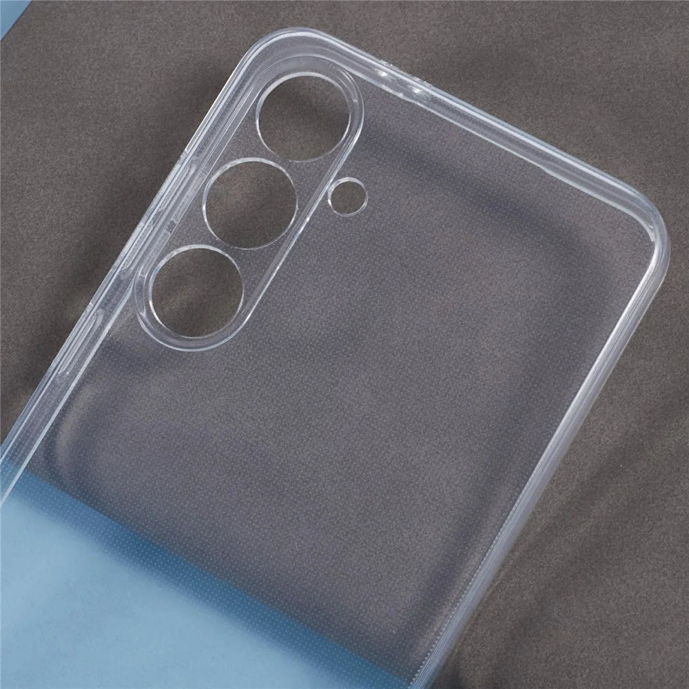 For Samsung Galaxy S24 FE Case Watermark-Free 2.0mm Clear Phone TPU Cover - 4