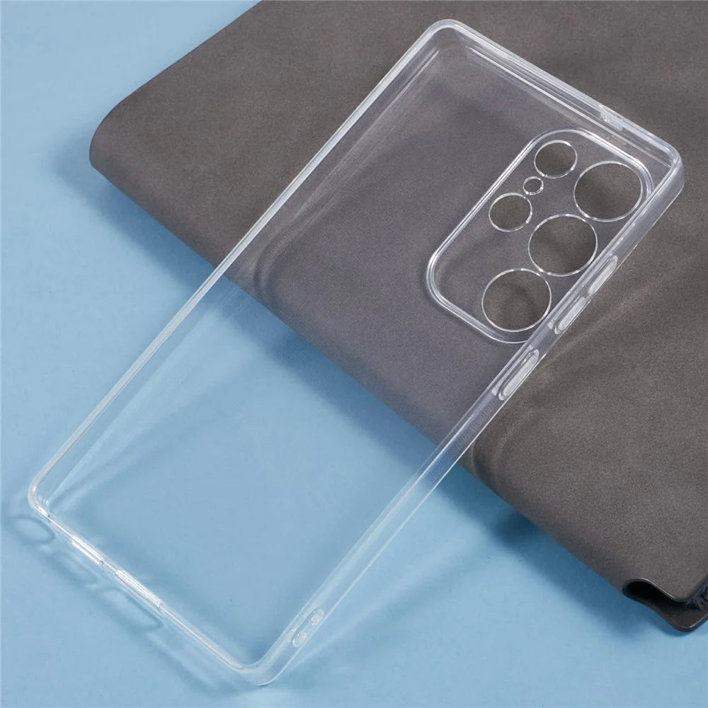 For Samsung Galaxy S25 Ultra Case Watermark-Free 2.0mm Clear Phone TPU Cover - 3