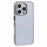 For iPhone 16 Pro Clear Case TPU+PC Shockproof Phone Back Cover - Khaki - 1