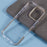 For iPhone 16 Pro Clear Case TPU+PC Shockproof Phone Back Cover - Khaki - 6