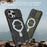 For iPhone 16 Pro Case Compatible with MagSafe PC+TPU Kickstand Phone Cover with Lanyard - Black - 2