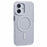For iPhone 16 Clear Case Compatible with MagSafe TPU+PC Back Cover - White - 1