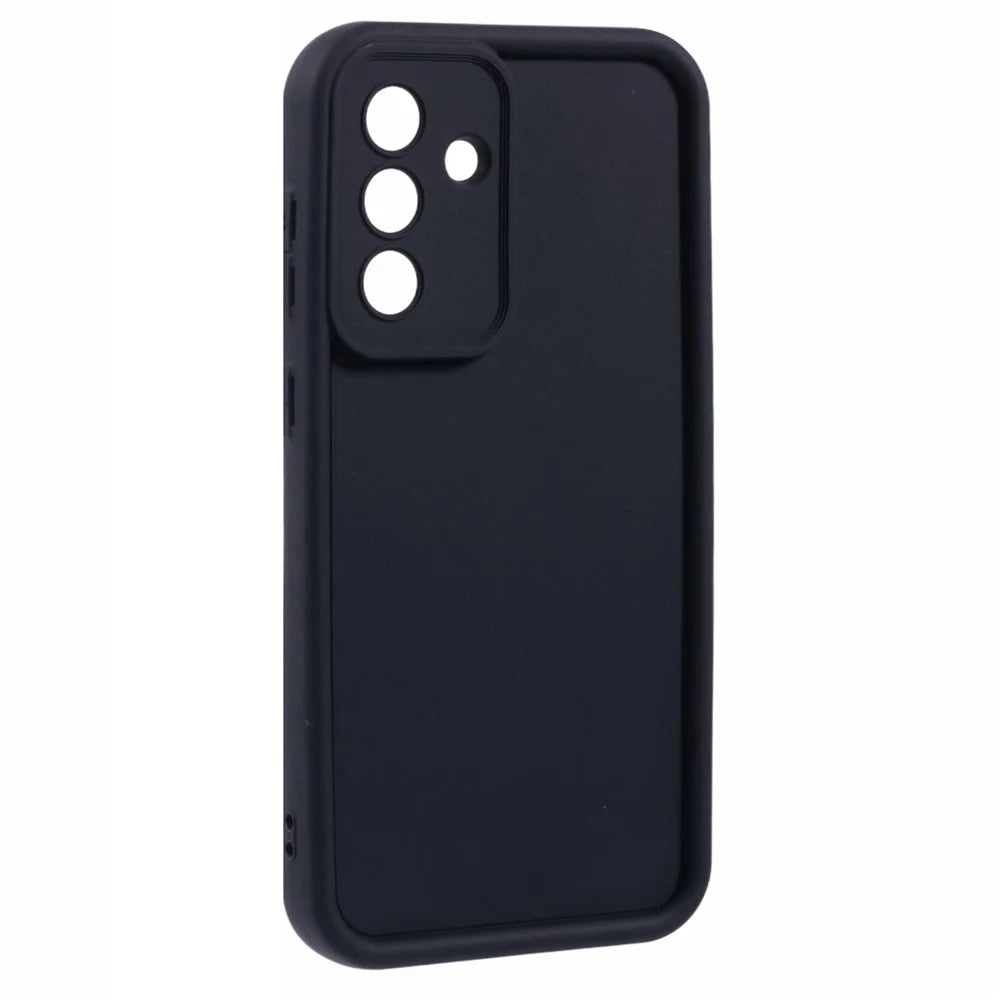 For Samsung Galaxy A36 5G Case Grooved Design TPU Anti-Slip Phone Cover - Black - 3