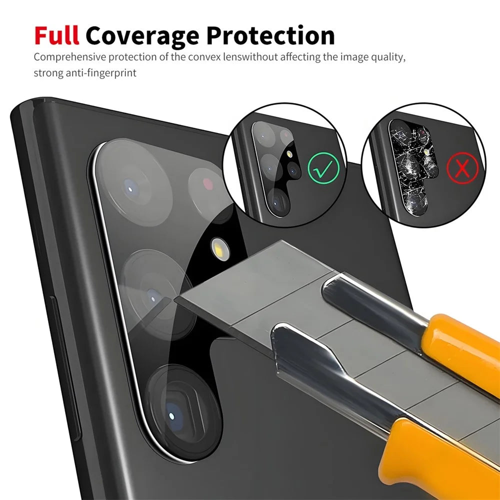 ENKAY For Samsung Galaxy S24 Ultra  Hat-Prince Wallet Card Slot Kickstand PU Leather +TPU Back Phone Cover with Camera Lens Film - Black - 2