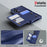 ENKAY For Samsung Galaxy A55 5G  Hat-Prince Wallet Card Slot Kickstand PU Leather +TPU Back Phone Cover with Camera Lens Film - Black - 6