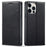 LC.IMEEKE Phone Case for iPhone 13 Pro Max 6.7 inch RFID Blocking Magnetic Closure Cell Phone Cover Flip Wallet Stand Protective Shell - Black - 1