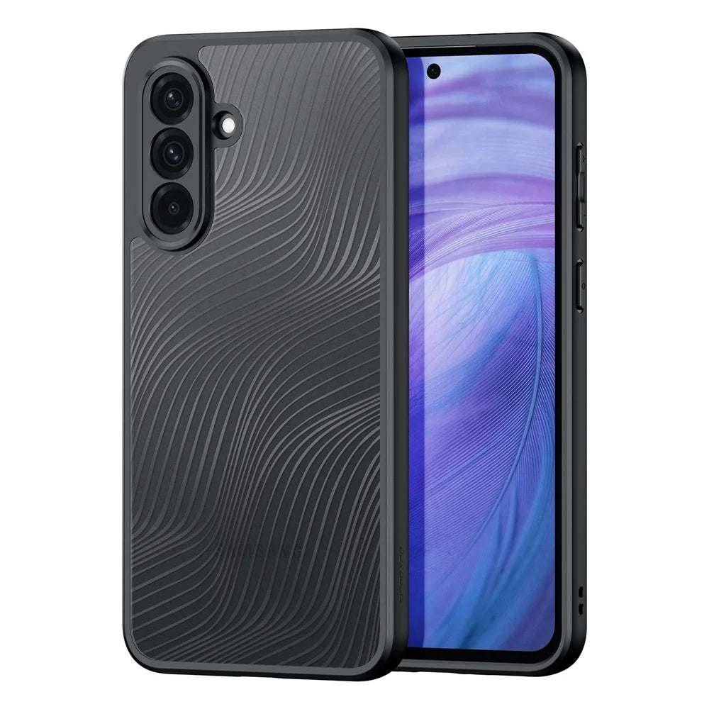 DUX DUCIS For Samsung Galaxy A56 5G / A36 5G Case  Aimo Series TPU+PC Matte Drop-Proof Phone Cover (REACH Certification) - Black - 1