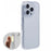 For iPhone 16 Pro Clear Case TPU+PC Back Cover with Touch Button Photography - 1
