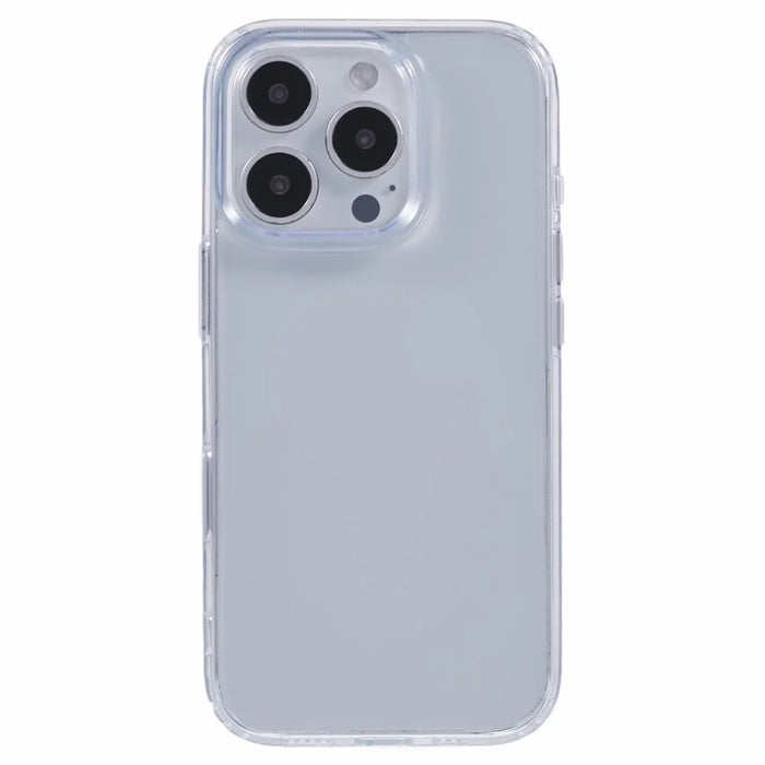 For iPhone 16 Pro Clear Case TPU+PC Back Cover with Touch Button Photography - 3
