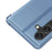 For Samsung Galaxy S25+ Flip Leather Cover with Stand Full Body Protective Phone Case - Blue - 5