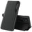 For Samsung Galaxy S25 Ultra Case View Window PU Leather Stand Cover - Black - 1