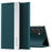 For Samsung Galaxy S25+ Case Anti-Drop Leather Phone Cover with Stand - Green - 1