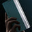 For Samsung Galaxy S25+ Case Anti-Drop Leather Phone Cover with Stand - Green - 5