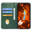 For Samsung Galaxy A36 5G Case Strong Magnetic PU Leather Phone Cover Calf Texture - Green - 2